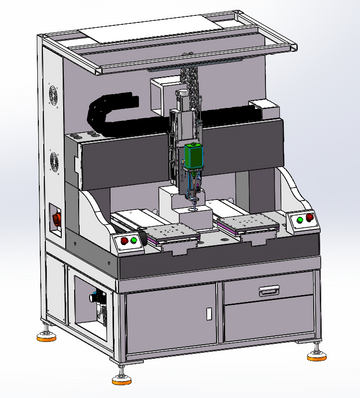 3-Axis Dual-Station Automatic Screw Driving Machine | CNC Screw Fastening Robot with Torque Monitoring