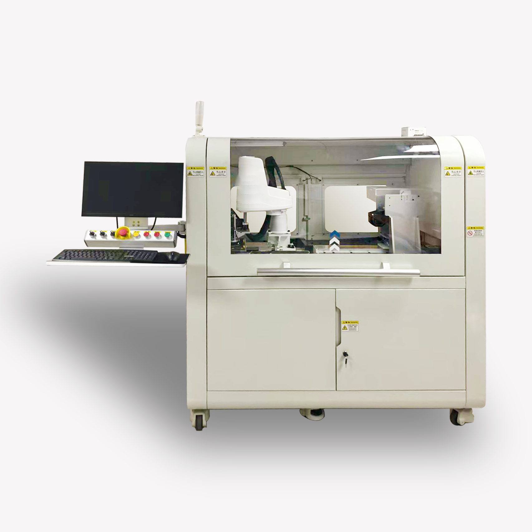 Chip Inspection Machine | Lead & Defect Detector / Automatic Chip Sorter | 3D Detection, Robotic Loading